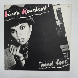 Linda Ronstadt Mad Love LP VG+/VG+ Pop Rock 1980 Vintage Vinyl Record SE-510